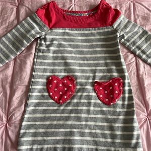 Mini Bowden heart dress